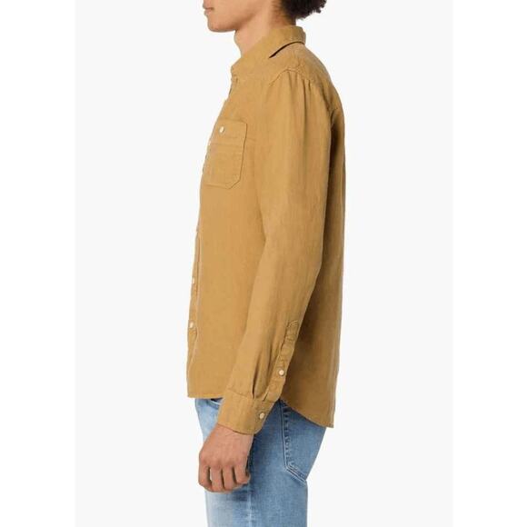 NWT Joe's Mens Butterscotch Button Down Workwear Shirt Size M JWHL1071 - Picture 2 of 13